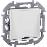 Вывод кабеля IP21 - Legrand Inspiria - с зажимом для кабеля - белый — фото 9