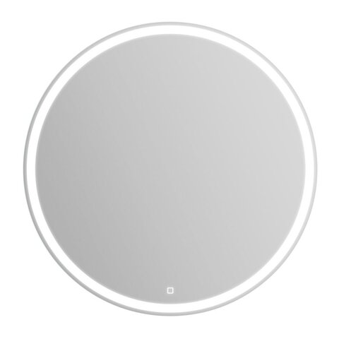 BelBagno SPC-RNG-800-LED-TCH-PHONE Зеркало с встроенным светильником, сенсорным выключателем, блютуз-модулем, микрофоном и динамиками, цвет: белый