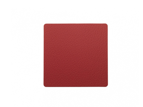Подстаканник квадратный 10x10 см LindDNA Bull red 98359