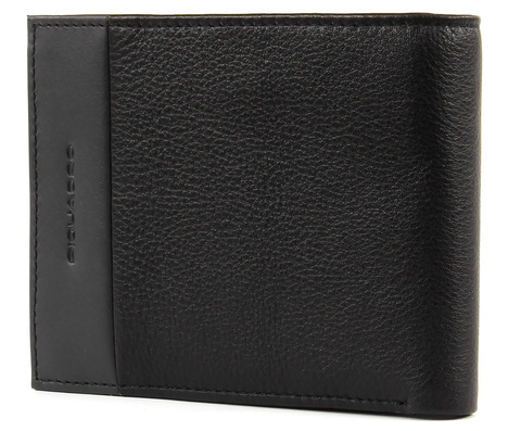 Кошелек Piquadro Pulse, чёрный, 13х9х2 см