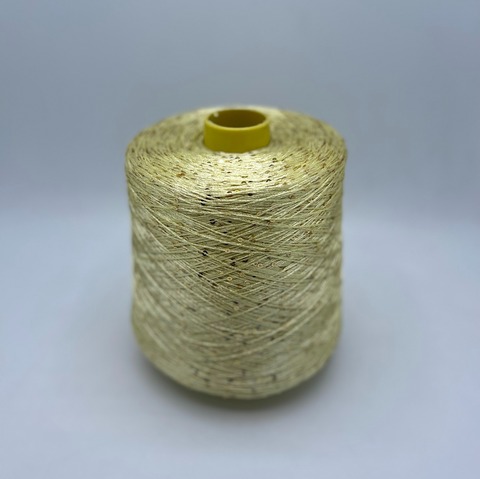 Sequin yarn(пр.Италия), 600/100гр. 100% Полиамид (пайетка), цвет-Желтый арт.25086