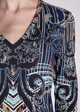 Платье из вискозы ROBERTO CAVALLI