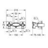 GROHE 26449000 Встраиваемая часть термостата для душа