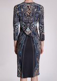 Платье из вискозы ROBERTO CAVALLI