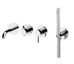 Remer Metrica MC53D2PWB Смеситель для ванны, цвет: хром фото