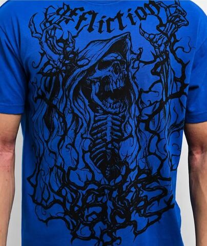 Affliction | Футболка мужская MISFIT SORROW Tee A27260 принт спереди