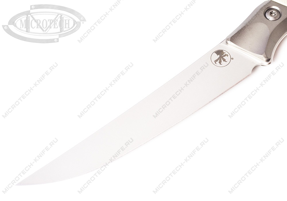Нож Microtech Kitchen Boning Bolster G-10 3100B-10IV Ivory