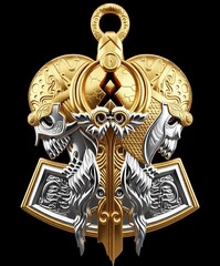 Силиконовый молд Скандинавский Оберег