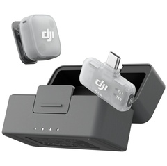 Беспроводной петличный микрофон DJI Mic Mini 2 (1 TX + 1 Mobile RX + Charging Case), Черный | Black