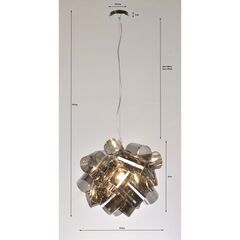 Светильник подвесной Tubes Ø47cm