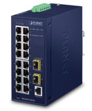 Коммутатор промышленный Planet IGS-4215-16T2S