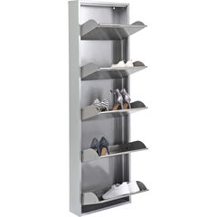 Полка для обуви Caruso 5 Silver brushed