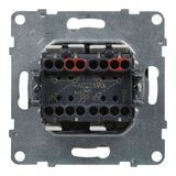Переключатель двухклавишный - Legrand SUNO - 10АХ 250В безвинтовые зажимы - Белый — фото 5