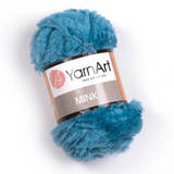 Пряжа YarnArt Mink 349 голубая бирюза