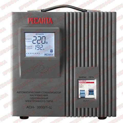 Стабилизатор АСН-3 000/1-Ц Ресанта в интернет-магазине ЯрТехника