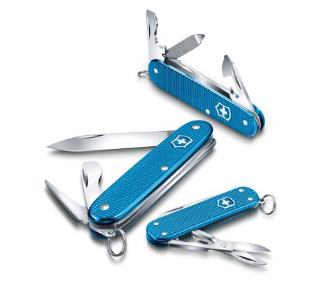 Нож складной Victorinox Pioneer Alox LE 2020, Aqua Blue (0.8201.L20)