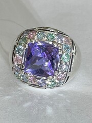Милан (кольцо  из серебра)