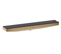 Hansgrohe Rainfinity 26858140 Подключение для душевого шланга | с держателем лейки (бронза шлифованная) фото