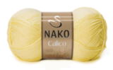 Пряжа Nako Calico 4492 лимонный