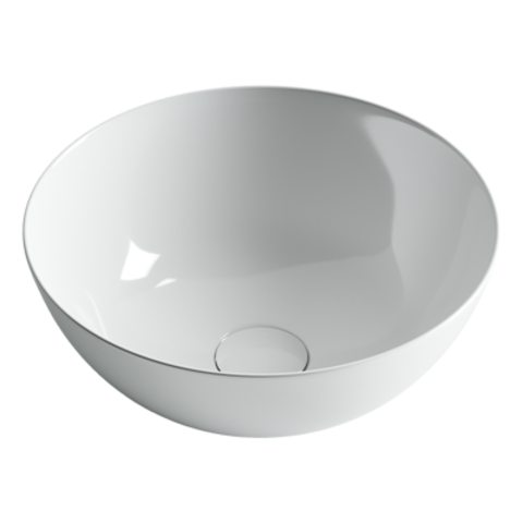 Ceramica Nova Element CN6002 Умывальник чаша накладная круглая, 35.8x35.8, цвет: белый