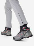 Премиальные непромокаемые ботинки Salomon Х Ultra 3 Mid GTX W Grey женские