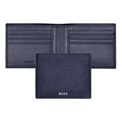 Портмоне кожаный HB Classic Grained Navy