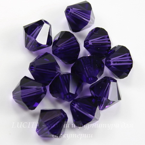 5328 Бусина - биконус Сваровски Purple Velvet 8 мм ()