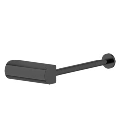 Gessi Rilievo 59455#299 Держатель туалетной бумаги, монтаж вертикальный или горизонтальный, цвет: nero XL фото