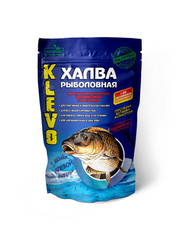 Рыболовная ЗИМНЯЯ ХАЛВА (аромат ЧЕРВЬ) 900гр. 20шт/уп.