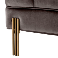 Пуф SIENNA, Savona grey velvet