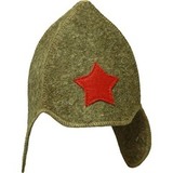 Шапка Буденовка детская (серая) - 7