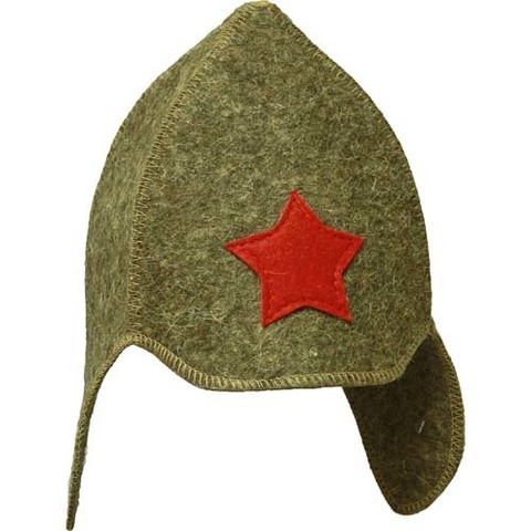 Шапка Буденовка детская (серая) - 8