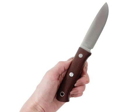 Нож Ягд, сталь Elmax, конв., Микарта койот насечка, 220.1150 Южный Крест