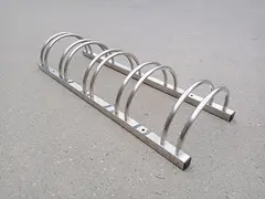 Парковка для велосипедов из нержавейки TS3 (3-10 мест)