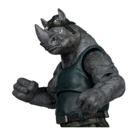Фигурка Рокстеди с комиксом IDW Publishing Teenage Mutant Ninja Turtles: Bebop & Rocksteady
