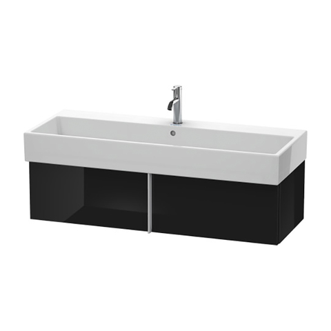 Duravit VA VA612904040 База под раковину 298x1184x431, 1 выдв.ящик, цвет черный глянцевый