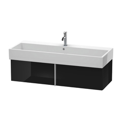 Duravit VA VA612904040 База под раковину 298x1184x431, 1 выдв.ящик, цвет черный глянцевый фото
