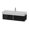 Duravit VA VA612904040 База под раковину 298x1184x431, 1 выдв.ящик, цвет черный глянцевый