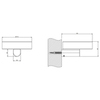 Gessi Rilievo 59501#031 Мыльница настенная, цвет: хром