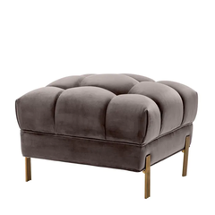 Пуф SIENNA, Savona grey velvet