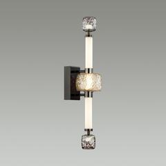 5427/28WL L-VISION ODL_EX24 000 черный хром/белый/дымчатый/коньячный/металл/стекло/акрил Бра LED 28W 3000K KLIFF