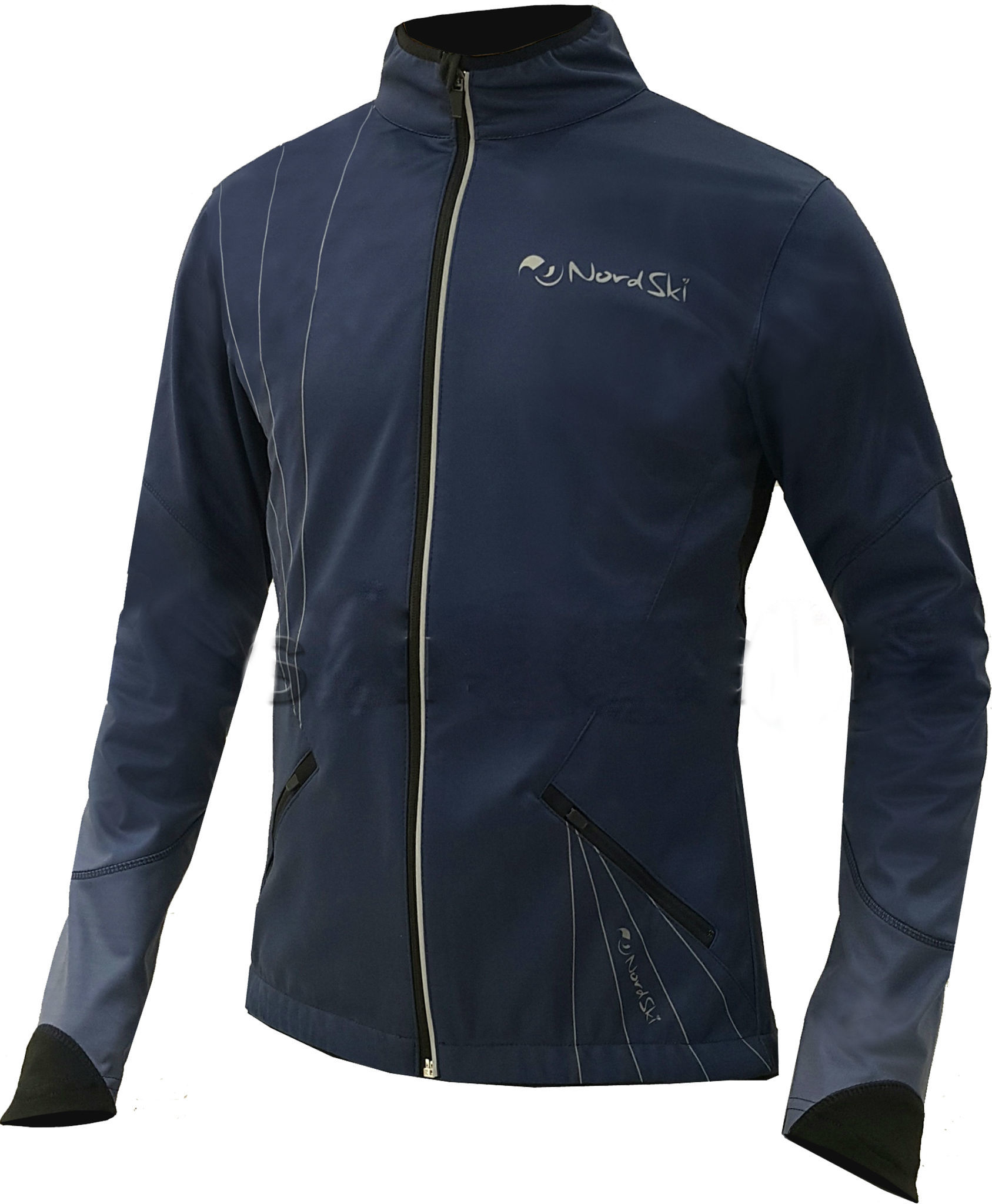 Nordski Premium мужской разминочный лыжный костюм navy - 5