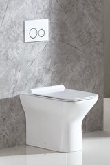BelBagno BB248CBR Унитаз приставной безободковый, полное примыкание, цвет: белый фото
