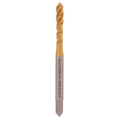 Метчик М 4,0х0,7 (Машинный, винт.) DIN371 HSSE-TiN 6h C/2-3P R45 63мм a=3,4 H-Tools 513X01-C2-0040