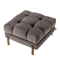 Пуф SIENNA, Savona grey velvet