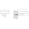 Gessi Rilievo 59501#299 Мыльница настенная, цвет: nero XL