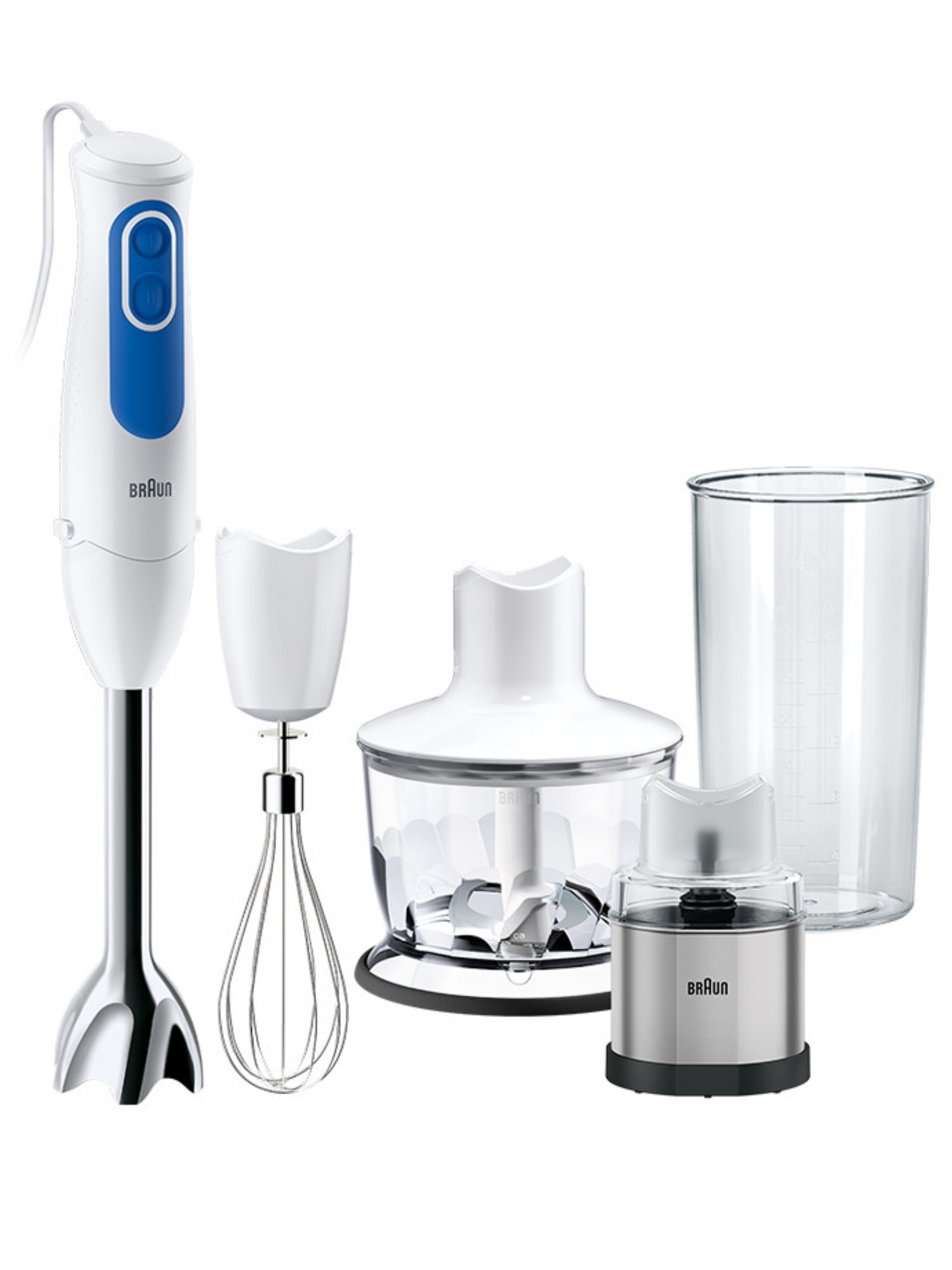 Погружной блендер Braun Multiquick 3 MQ3038 WH Spice +