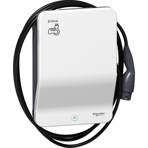 Зарядная станция EVlink Wallbox Plus, 22 кВт, с кабелем T2 (EVH3S22P0CK)