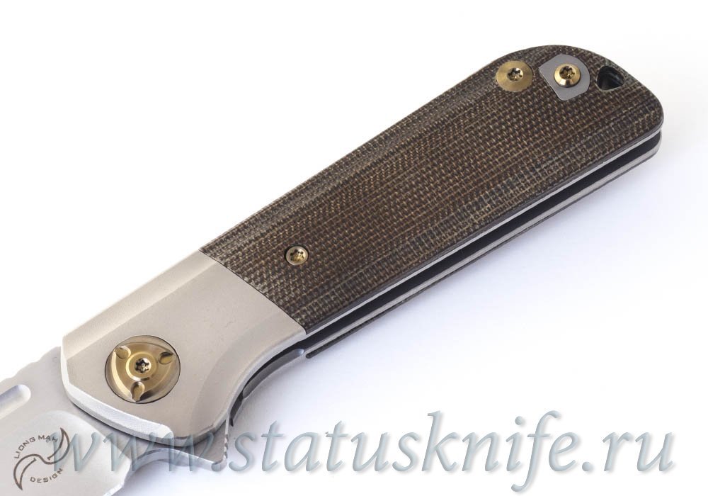 Нож Liong Mah Design Lanny Flipper Green