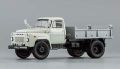 GAZ-52-02 SAZ-3504 Tipper 1974 white-gray DIP 1:43